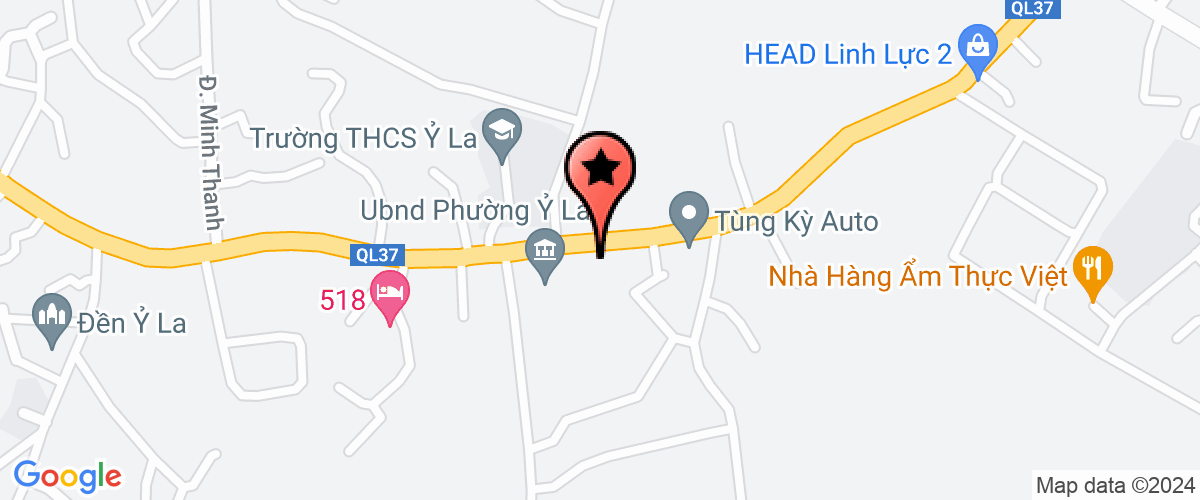 Map go to Cuong Hoa Company Limited