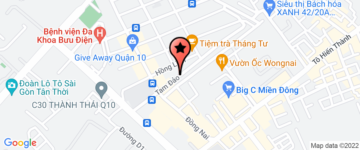 Bản đồ đến Công Ty TNHH MTV Phương Đông Linh Hoạt Việt Nam
