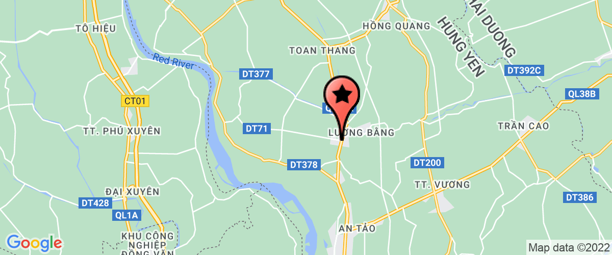 Map go to TAEYANG Ha Noi ( Nop thay nha thau) Company Limited
