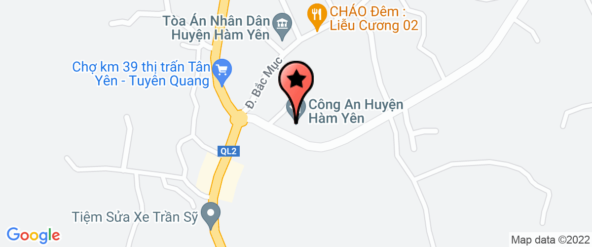 Map go to Lam Hung Thang Agriculture Joint Stock Company
