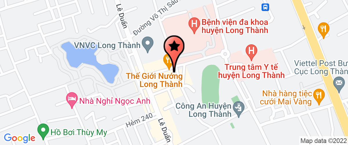 Map go to Hoang Cam Hotel Company Limited
