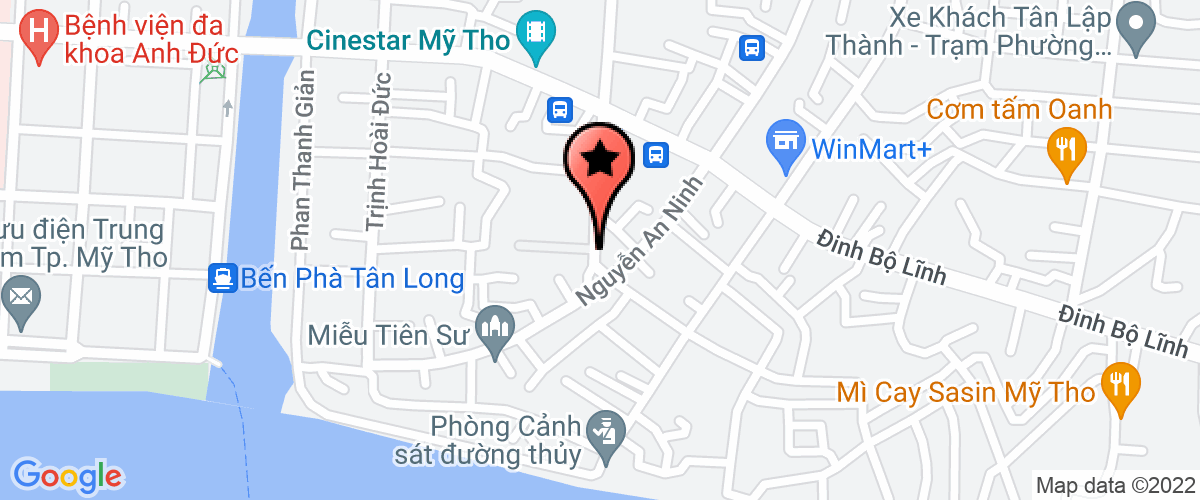 Map go to Thanh Ngoc My Tho Printing Private Enterprise