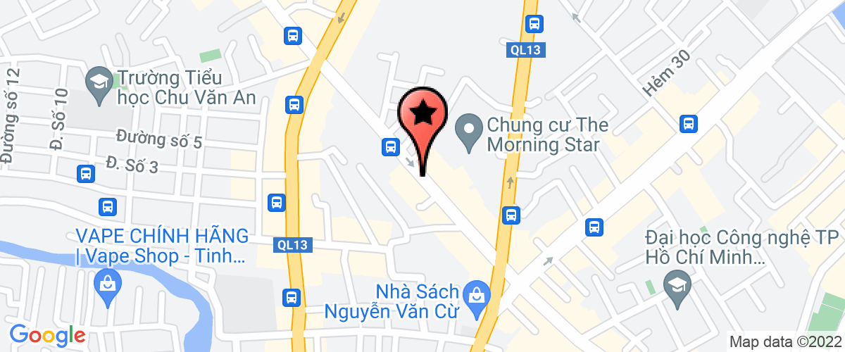 Bản đồ đến Chi Nhánh Công Ty TNHH Dịch Vụ Bảo Vệ Đông á Việt Nam