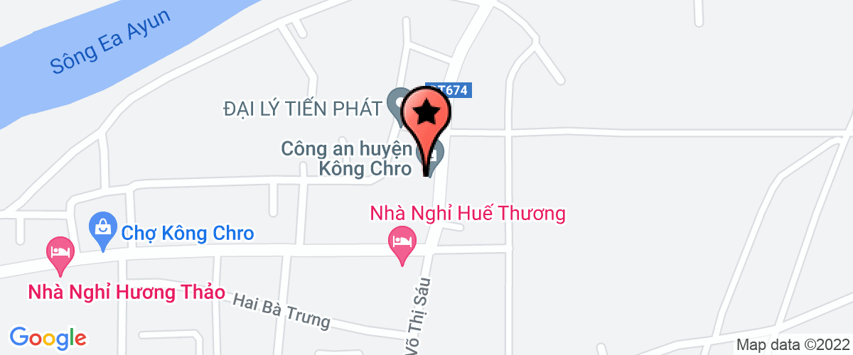 Map go to Phong tai chinh ke hoach Kong Chro
