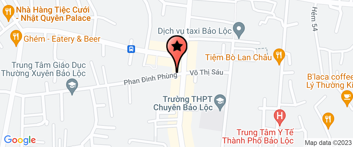 Map go to Vien Tay Company Limited