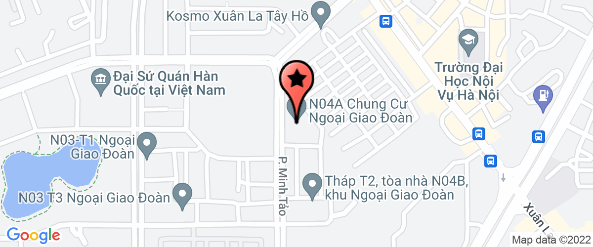 Map go to Binh Minh Packing Printing Joint Stock Company