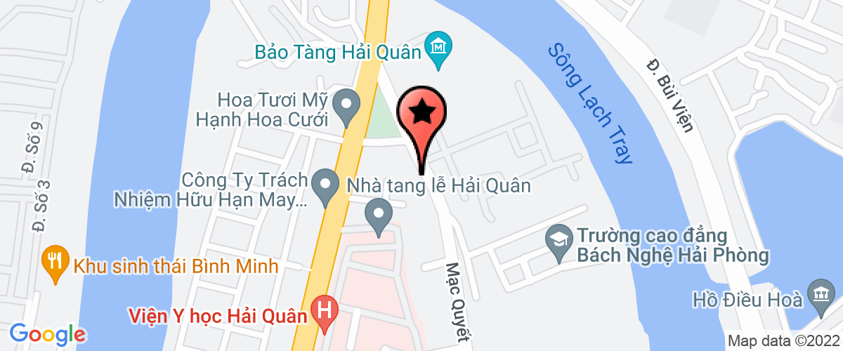 Map go to Hoang Hiep Trading Development Investment Limited Company