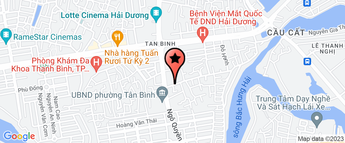 Map go to Thanh Binh Trading And Production Company Limited