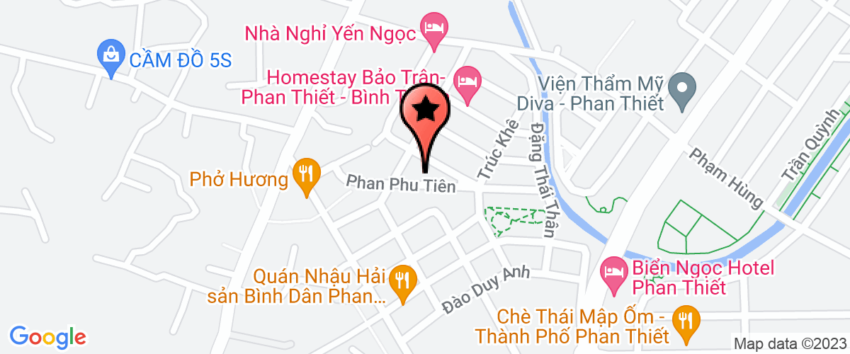 Map go to Hoang Chau Land Real-Estate Company Limited