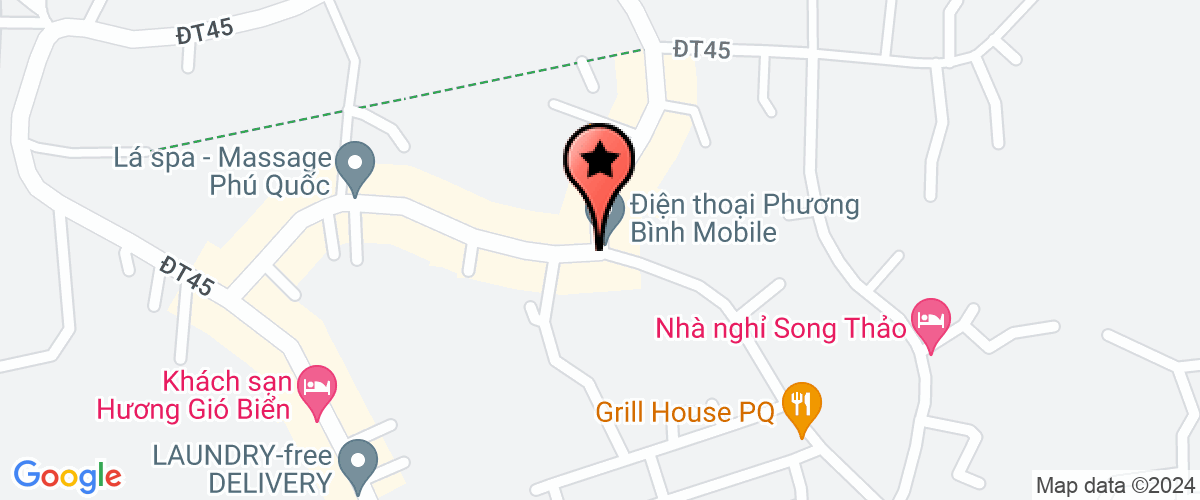 Map go to Bon Phuong Phu Quoc Company Limited