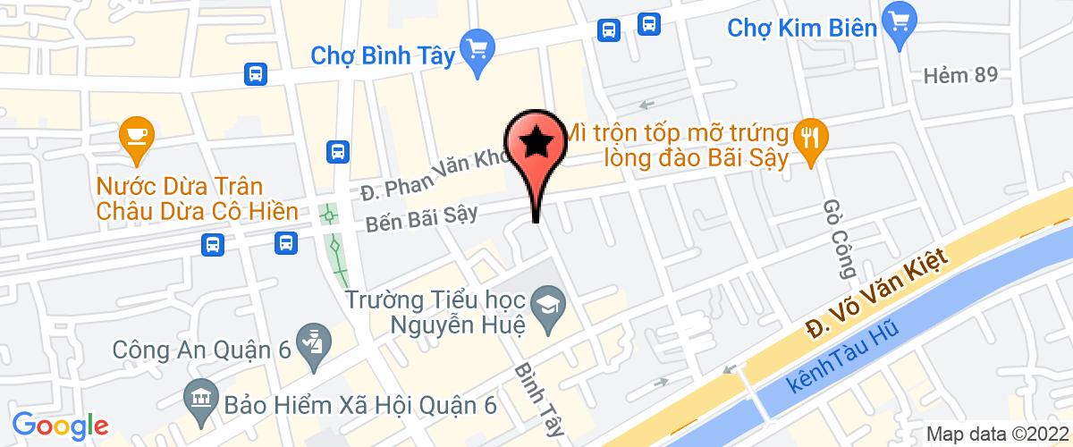 Map go to Dai Tin Xuong Company Limited