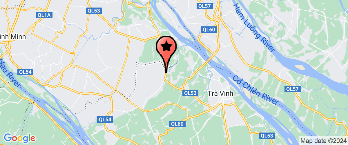Map go to Tra Vinh Trading and Salt Joint Stock Company