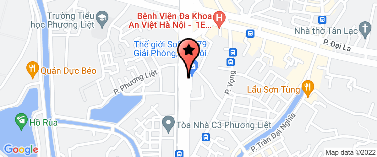 Map go to Thien Binh General Hospital Joint Stock Company