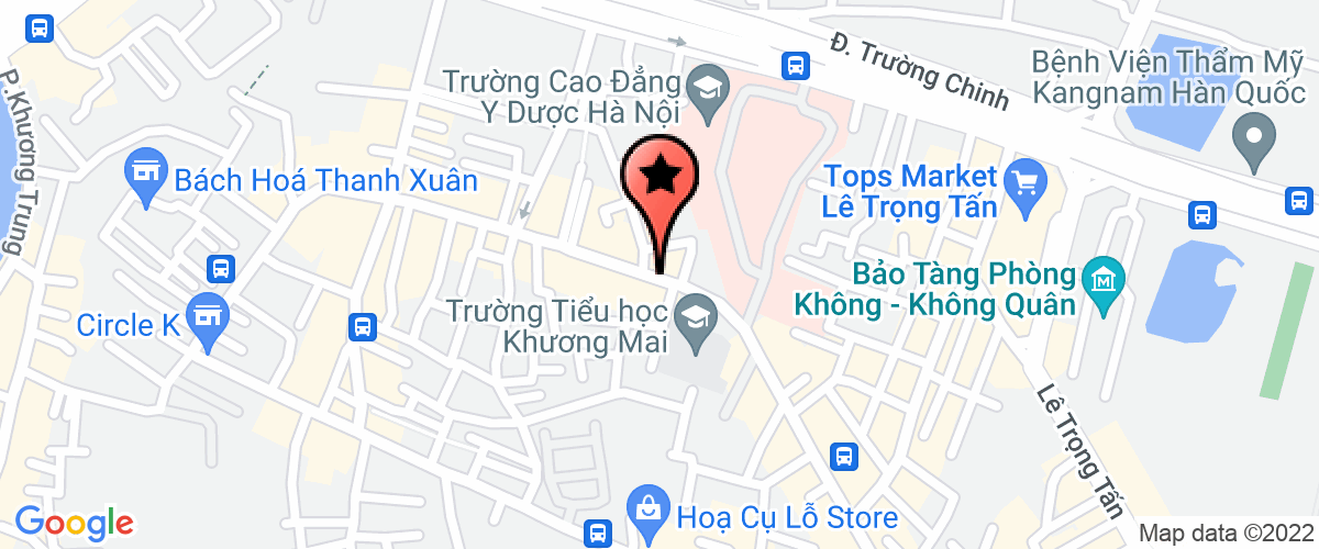 Map go to Puxing (Hanoi) Technology Engineering Company Limited