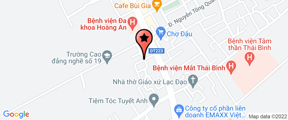 Map go to Duong Ngan Trading And Construction Company Limited