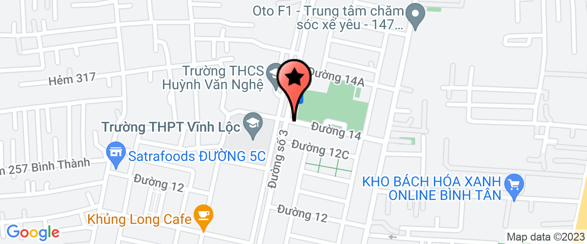 Map go to Hung Thanh Phat Construction Design Service Trading Limited Company