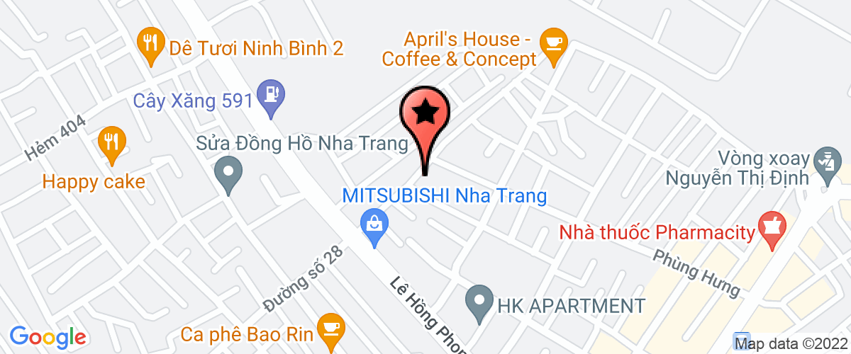 Map go to Bao An Phat Trading Service Company Limited