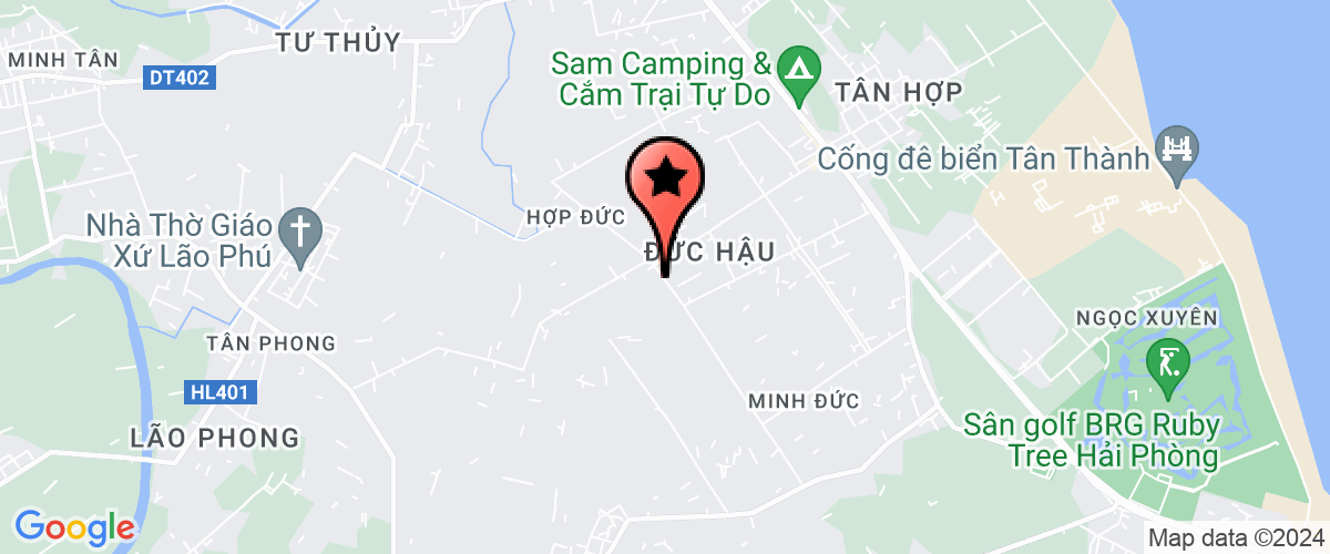 Map go to Anh Duy Trading and Mechanical Engineering Limited Company