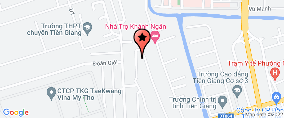 Map go to Dong Phat Tien Giang Company Limited