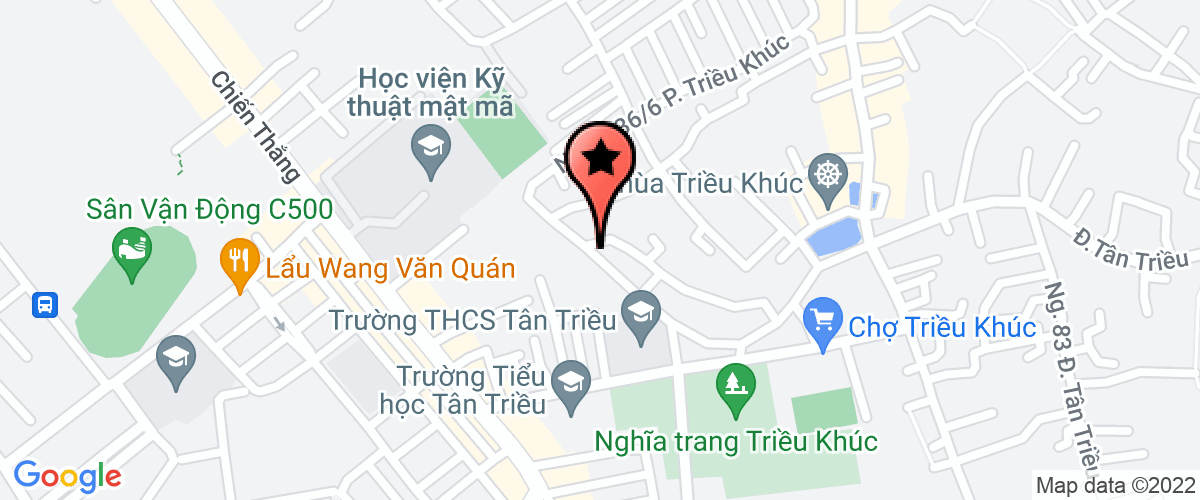 Map go to An Tu Tam Fresh Food Joint Stock Company