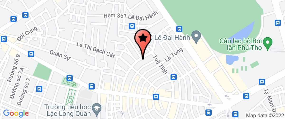 Map go to Viet Hung Thai Trading - Service Company Limited