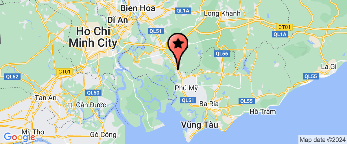 Map go to Tran Nguyen Mechanical Trading Service Company Limited
