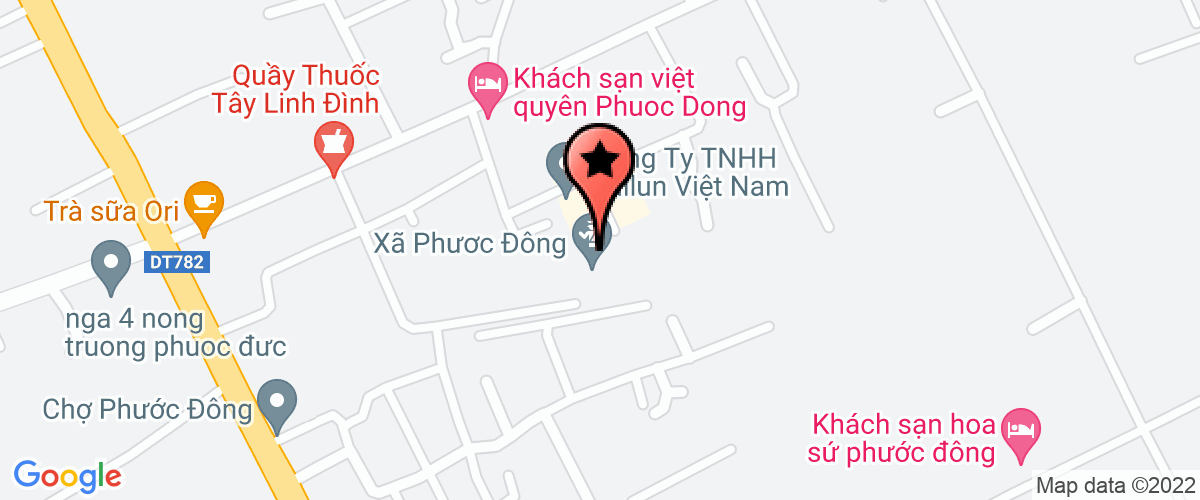 Map go to Long Phung Private Enterprise