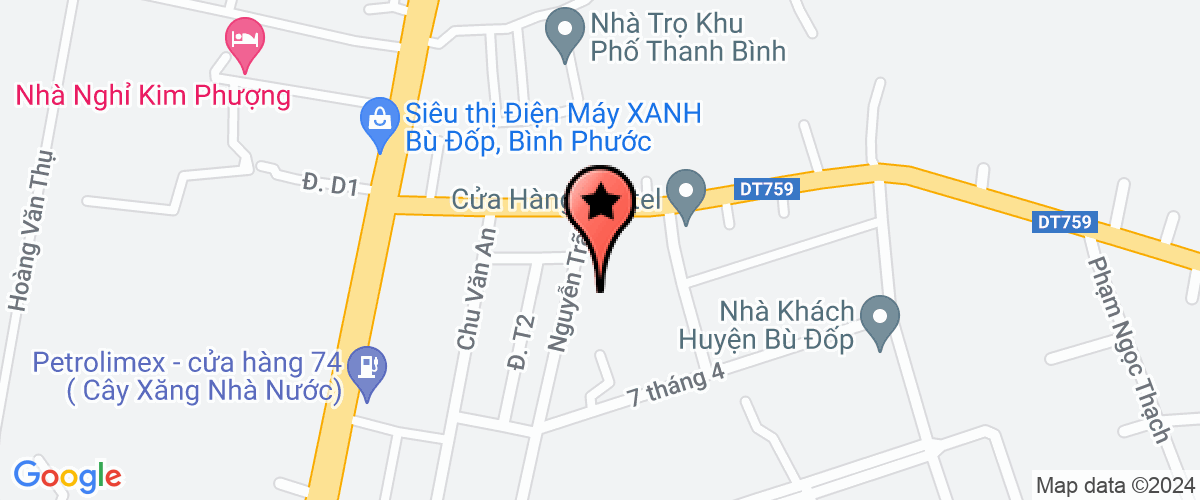 Map go to Binh Minh Civil Enginering Design Company Limited