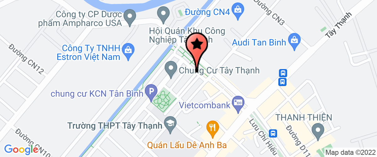 Bản đồ đến Công Ty TNHH Ningbo Changya Plastic (Việt Nam)