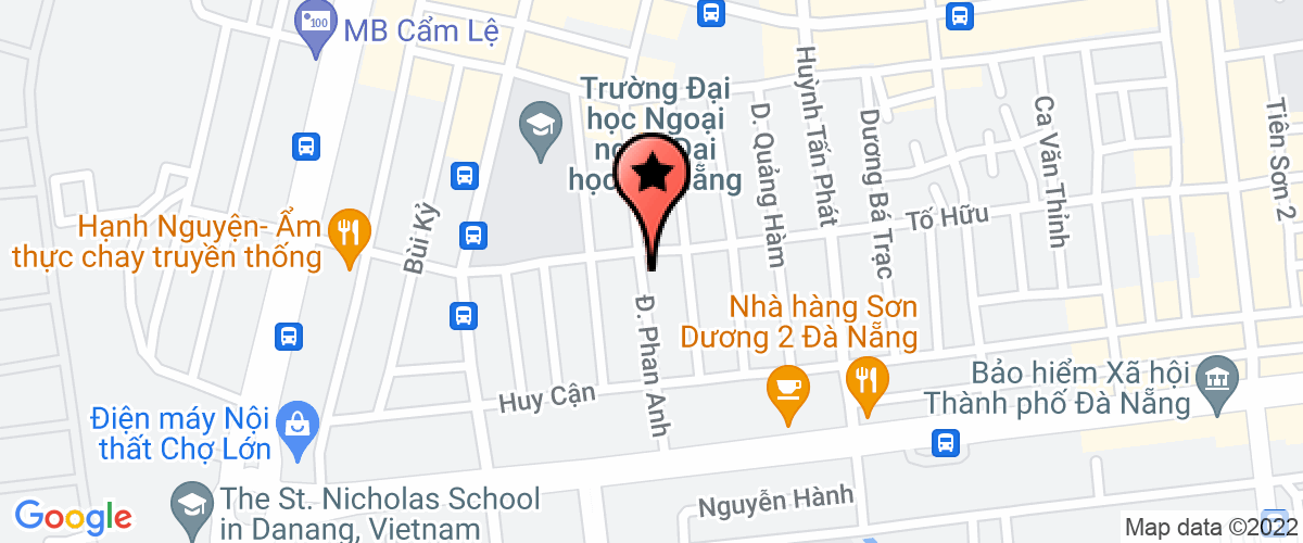 Map go to Da Nang Water Supply Joint Stock Company