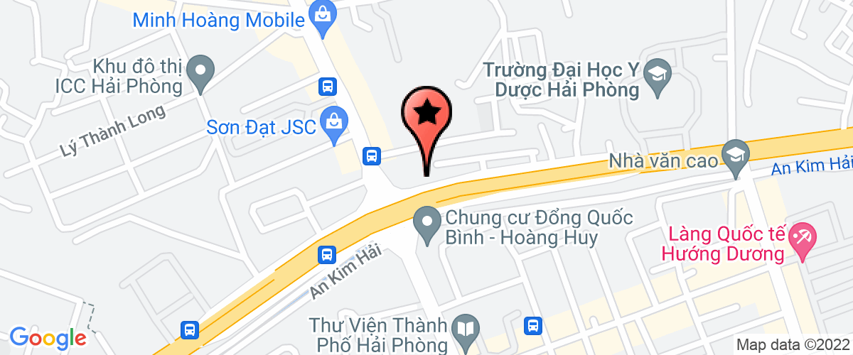 Map go to Hiep Huong Construction And Trading Investment Joint Stock Company