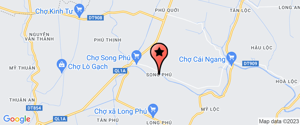 Map go to Song Phu Construction Investment Joint Stock Company