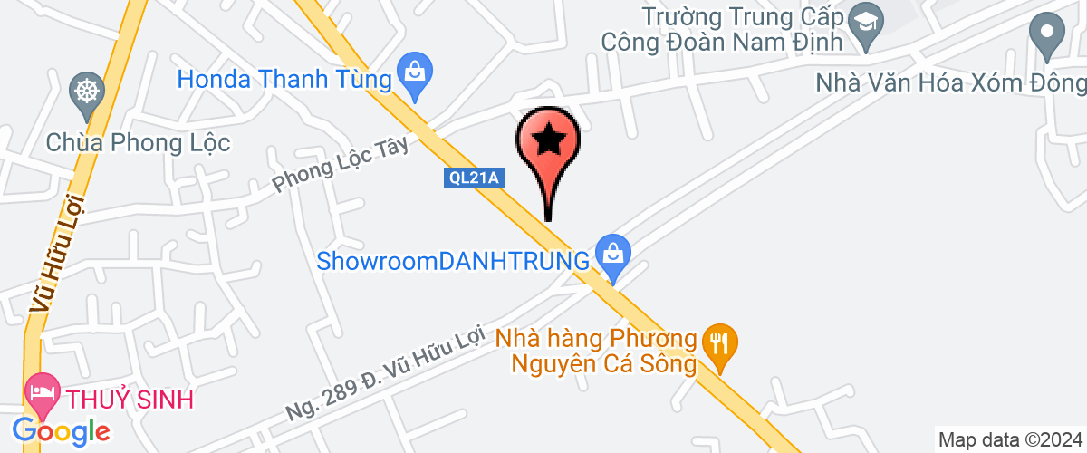 Map go to 379 An Viet Thang Joint Stock Company
