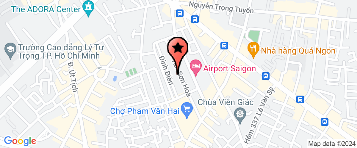 Map go to Duc Hoa Dong Real-Estate Joint Stock Company