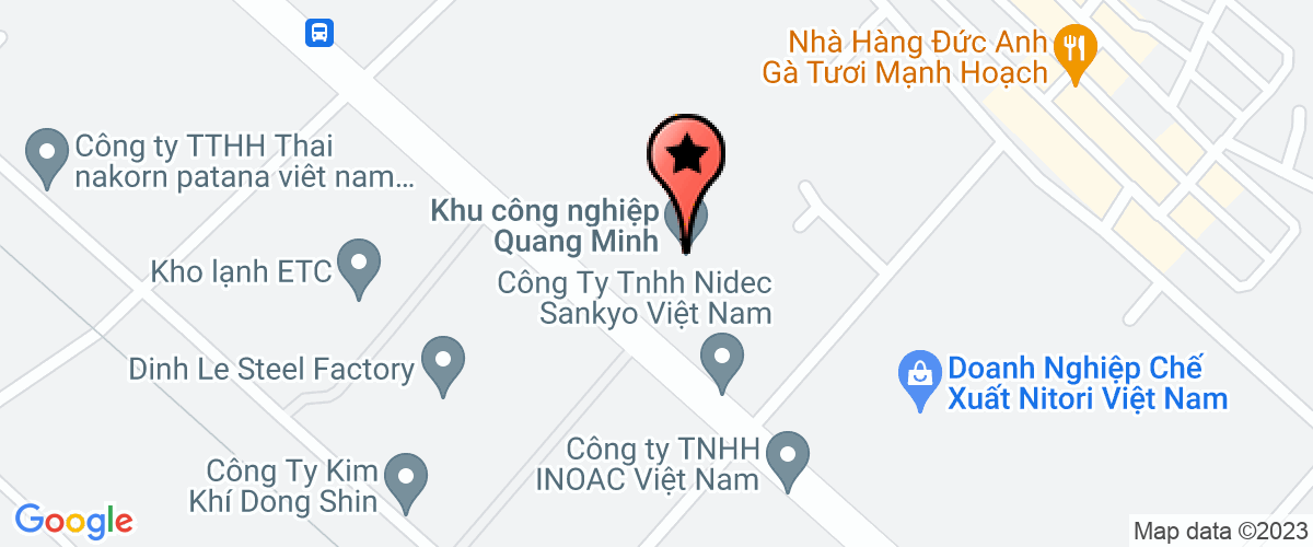 Bản đồ đến Công ty TNHH đầu tư và phát triển công nghệ cao-VIT