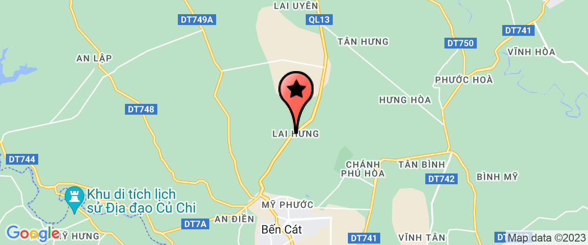 Map go to Dang Phu Transportation Services Trading Company Limited