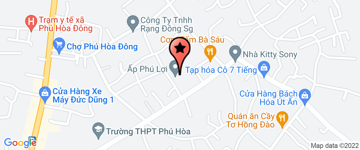 Map go to Phuc Duc Manufacturing Trading Service Company