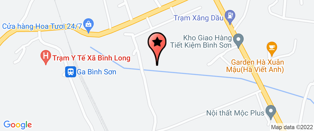 Map go to Trung An Service Construction Company Limited