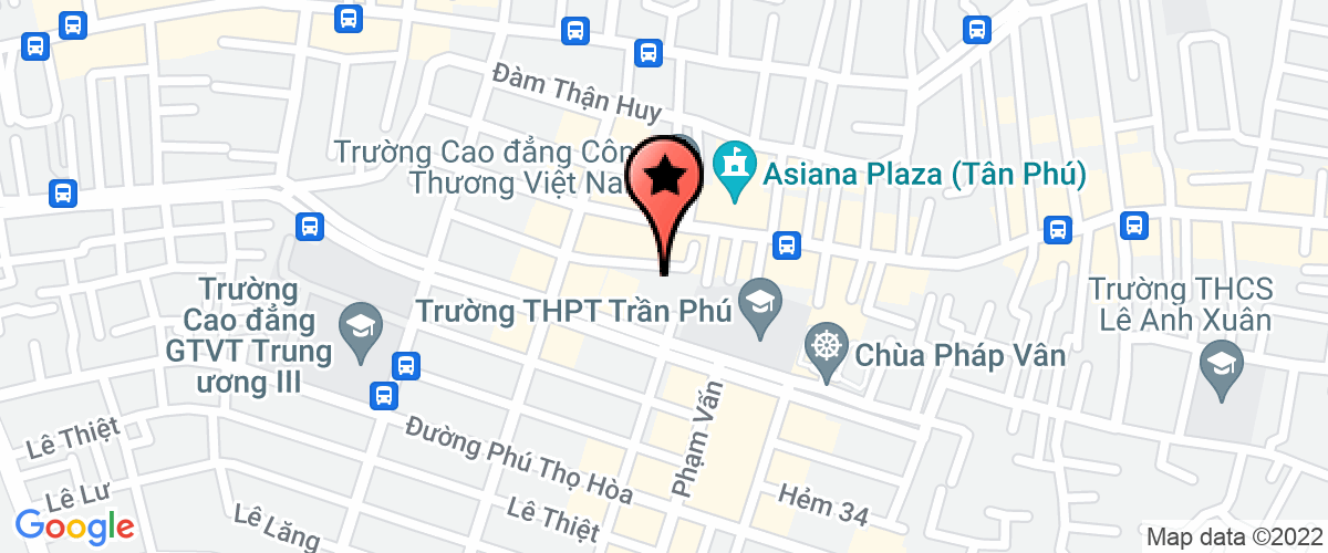 Map go to Sieu Thanh Electric Trading Company Limited