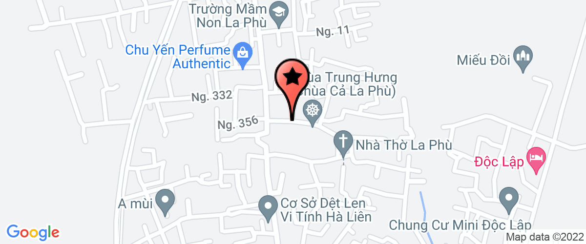Map go to Tien Bo Invest and Building Joint Stock Company