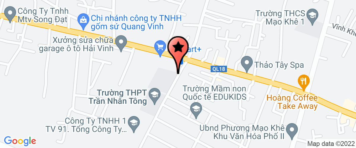 Bản đồ đến Công Ty TNHH 1 Thành Viên 91