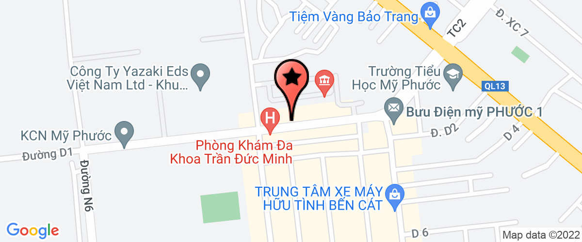 Map go to Tran Duc Minh General Clinic Joint Stock Company
