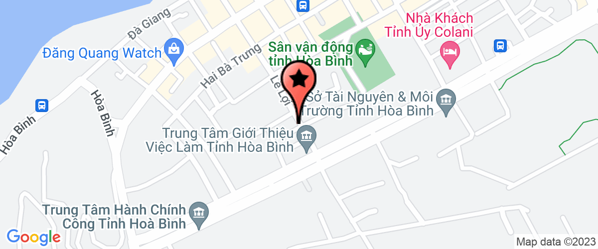Map go to Khac Huong Office Equipment Company Limited