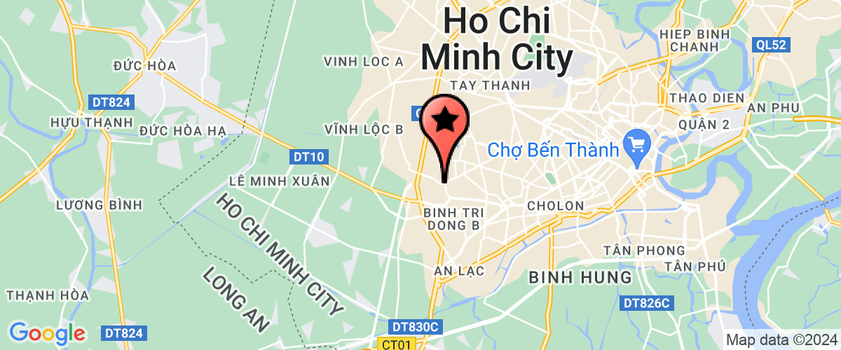 Map go to Tu Han Trading Company Limited