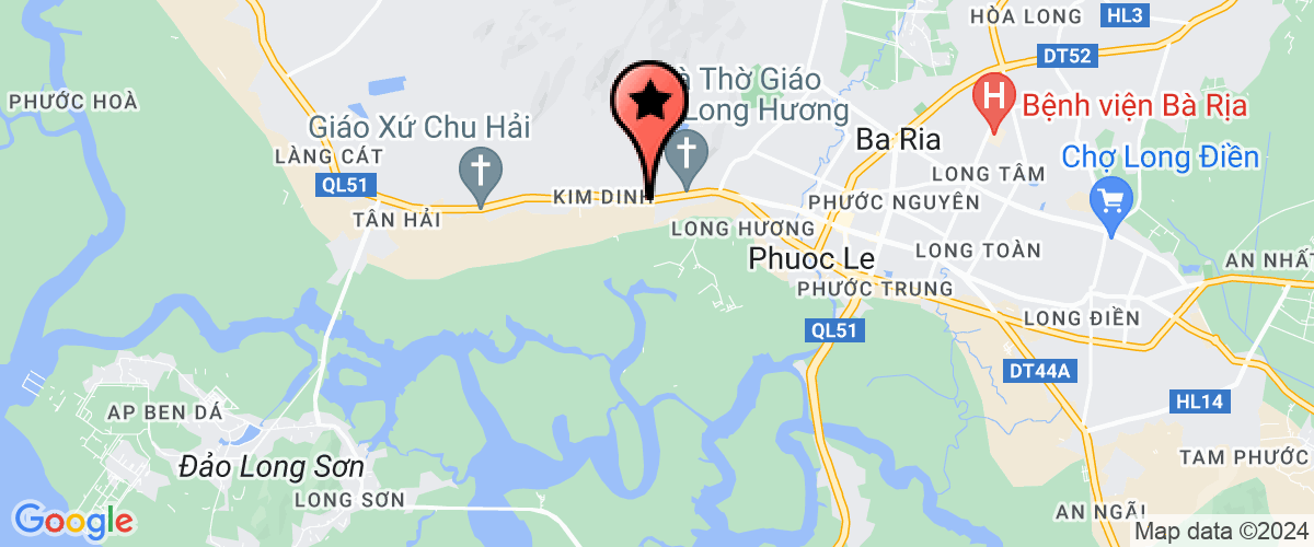 Map go to Hung Cuong Thinh Production Trading Construction Company Limited