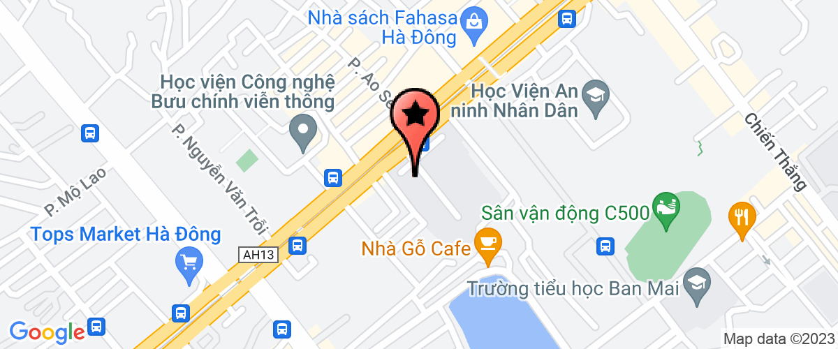 Map go to Xanh Furniture Architecture Trading Joint Stock Company