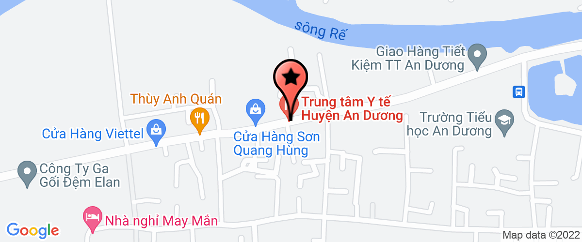 Map go to Bac Vuong Group Joint Stock Company