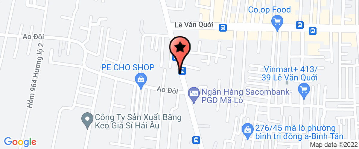 Map go to Dai Khanh Phong Trading Production Company Limited