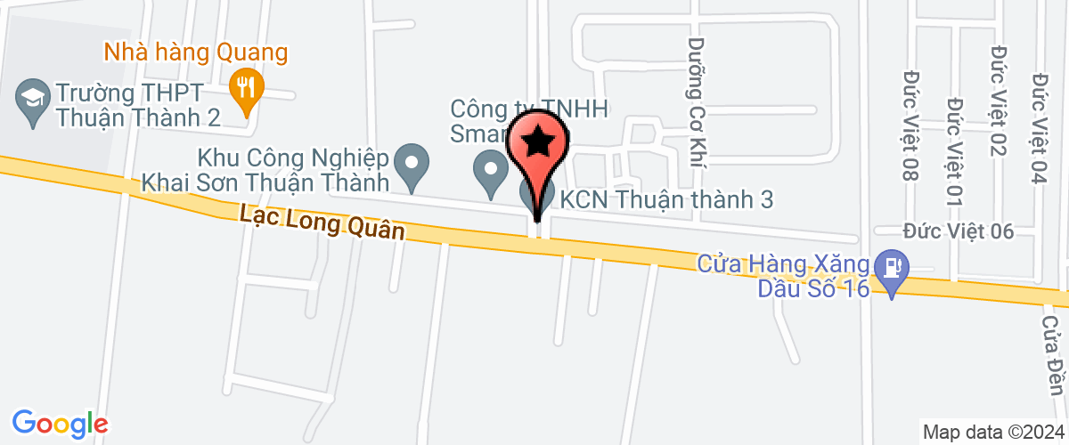 Map go to Eco Nakano Vietnam Company Limited