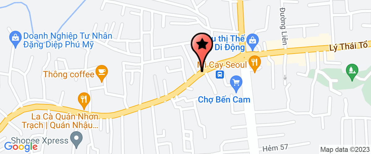 Map go to Dai Phat Dong Nai Company Limited